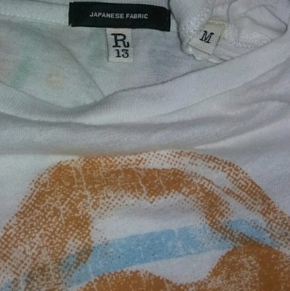 R13 Kurt Cobain Nirvana Limited Edition Shirt Vintage Tee R 13 - Picture 3 of 7